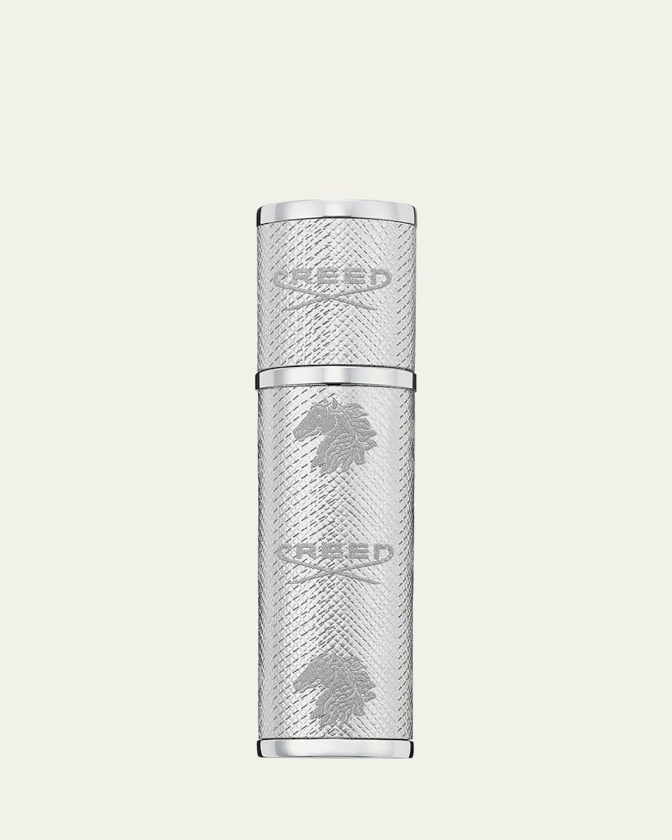 Refillable Silver Travel Spray Atomizer, 0.16 oz.